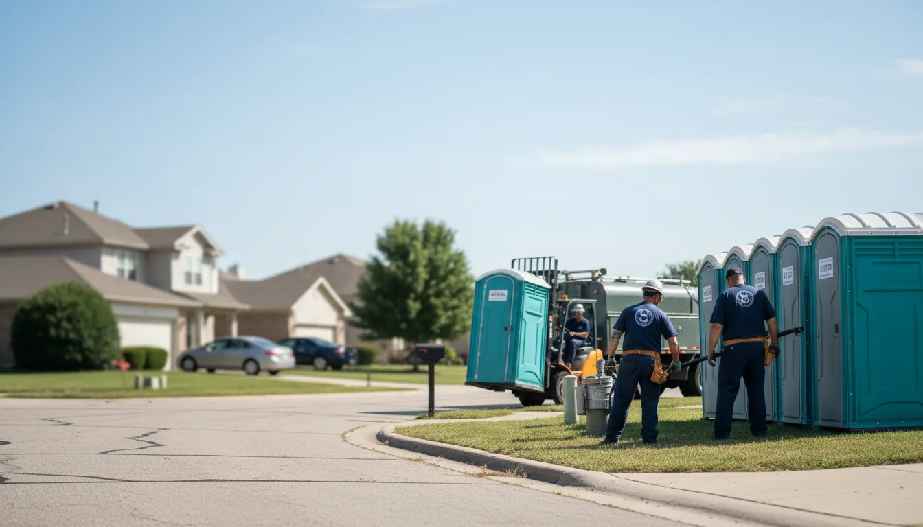 Porta Potty Rental in Iron Ridge, WI near me